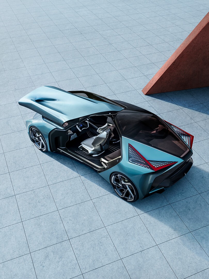 Futuristična zunanjost nakazuje videz Lexusovih električnih vozil do leta 2030