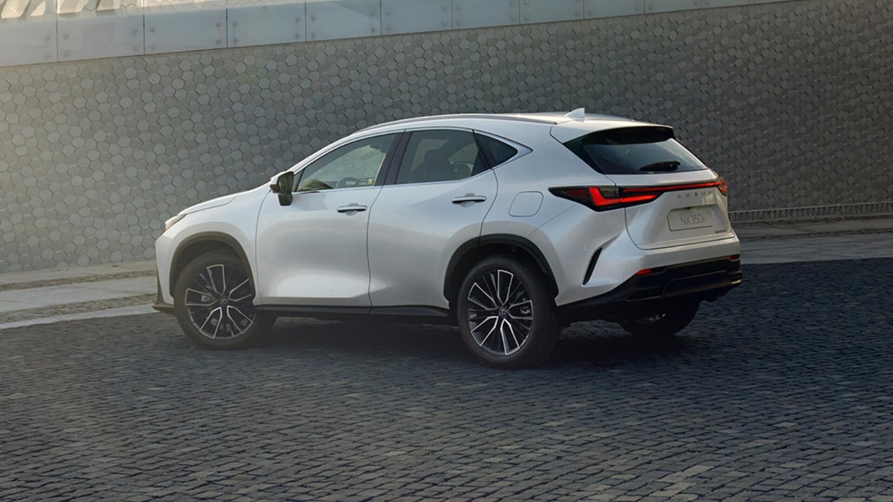 Side view of a Lexus NX